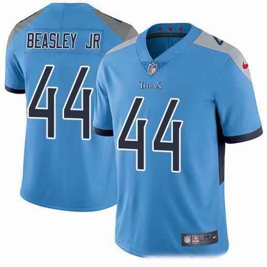 Nike Titans 44 Vic Beasley Jr Light Blue Alternate Men Stitched NFL Vapor Untouchable Limited Jersey